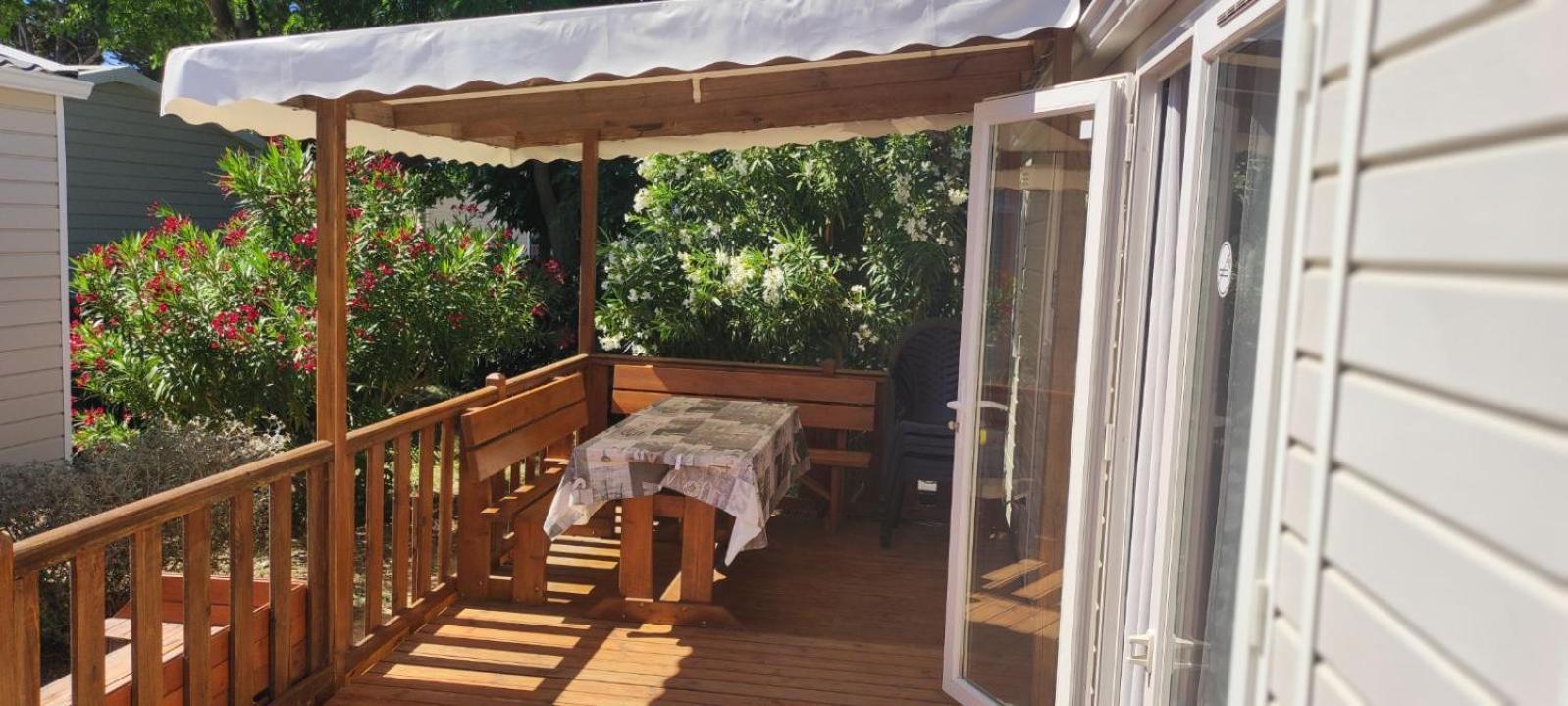 Mobil-Home Confort Tv Clim Narbonne-Plage Zewnętrze zdjęcie